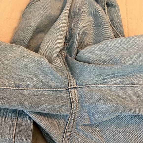 DL1961 Hepburn High Rise Crop Wide Leg Jean Size 25 - Picture 6 of 14